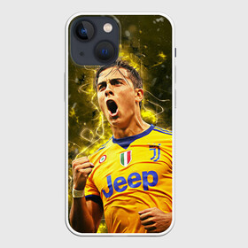 Чехол для iPhone 13 mini с принтом Ювентус Дибала ,  |  | champions | dybala | football | juventus | paulo | paulo dybal | soccer | uefa | world cup | аргентина | дибала | лига чемпионов | пауло | пауло дибала | сборная аргентины | футбол | юве | ювентус