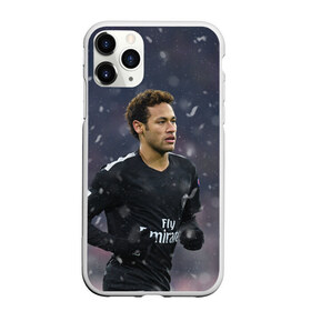 Чехол для iPhone 11 Pro матовый с принтом Неймар ПСЖ , Силикон |  | champions | football | neymar | psg | soccer | uefa | world cup | лига чемпионов | неймар | пари сен жермен | псж | форма | формы | футбол