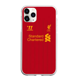 Чехол для iPhone 11 Pro Max матовый с принтом Джеррард Ливерпуль ретро , Силикон |  | champions | football | gerrard | liverpool | soccer | uefa | world cup | джеррард | ливер | ливерпуль | лига чемпионов | ретро | стивен джеррард | форма | формы | футбол