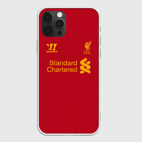 Чехол для iPhone 12 Pro Max с принтом Джеррард Ливерпуль ретро , Силикон |  | champions | football | gerrard | liverpool | soccer | uefa | world cup | джеррард | ливер | ливерпуль | лига чемпионов | ретро | стивен джеррард | форма | формы | футбол