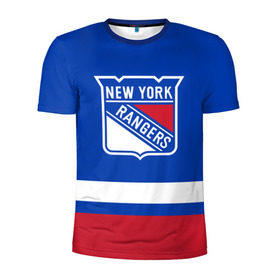 Мужская футболка 3D спортивная с принтом Нью-Йорк Рейнджерс НХЛ , 100% полиэстер с улучшенными характеристиками | приталенный силуэт, круглая горловина, широкие плечи, сужается к линии бедра | hockey | new york | new york rangers | nhl | rangers | usa | нхл | нью йорк | нью йорк рейнджерс | рейнджерс | спорт | сша | хоккей | шайба