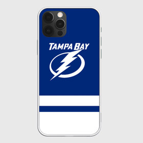 Чехол для iPhone 12 Pro Max с принтом Тампа-Бэй Лайтнинг НХЛ , Силикон |  | hockey | lightning | nhl | tampa bay | tampa bay lightning | usa | лайтнинг | нхл | спорт | сша | тампа бэй | тампа бэй лайтнинг | хоккей | шайба