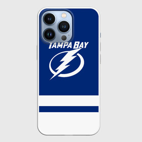 Чехол для iPhone 13 Pro с принтом Тампа Бэй Лайтнинг НХЛ ,  |  | Тематика изображения на принте: hockey | lightning | nhl | tampa bay | tampa bay lightning | usa | лайтнинг | нхл | спорт | сша | тампа бэй | тампа бэй лайтнинг | хоккей | шайба