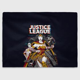 Плед 3D с принтом Justice League , 100% полиэстер | закругленные углы, все края обработаны. Ткань не мнется и не растягивается | batman | bruce wayne | dc comics | justice league | shtatjl | superhero | the flash | wonder woman | бэтмен | лига справедливости | флэш | чудо женщина