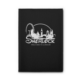 Обложка для автодокументов с принтом Sherlock , натуральная кожа |  размер 19,9*13 см; внутри 4 больших “конверта” для документов и один маленький отдел — туда идеально встанут права | 221b | bbc | benedict cumberbatch | john watson | mark gatiss | martin freeman | sherlock holmes | steven moffat | бейкер | джон ватсон | мориарти | стрит | шерлок