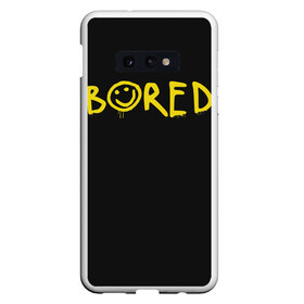 Чехол для Samsung S10E с принтом Sherlock Bored , Силикон | Область печати: задняя сторона чехла, без боковых панелей | Тематика изображения на принте: 221b | bbc | benedict cumberbatch | john watson | mark gatiss | martin freeman | sherlock holmes | steven moffat | бейкер | джон ватсон | мориарти | стрит | шерлок