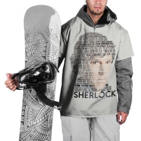Накидка на куртку 3D с принтом Sherlock , 100% полиэстер |  | 221b | bbc | benedict cumberbatch | john watson | mark gatiss | martin freeman | sherlock holmes | steven moffat | бейкер | джон ватсон | мориарти | стрит | шерлок