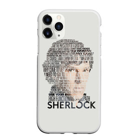 Чехол для iPhone 11 Pro матовый с принтом Sherlock , Силикон |  | 221b | bbc | benedict cumberbatch | john watson | mark gatiss | martin freeman | sherlock holmes | steven moffat | бейкер | джон ватсон | мориарти | стрит | шерлок