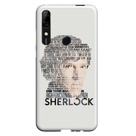 Чехол для Honor P Smart Z с принтом Sherlock , Силикон | Область печати: задняя сторона чехла, без боковых панелей | Тематика изображения на принте: 221b | bbc | benedict cumberbatch | john watson | mark gatiss | martin freeman | sherlock holmes | steven moffat | бейкер | джон ватсон | мориарти | стрит | шерлок