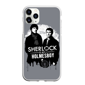 Чехол для iPhone 11 Pro матовый с принтом Sherlock Holmesboy , Силикон |  | Тематика изображения на принте: 221b | bbc | benedict cumberbatch | john watson | mark gatiss | martin freeman | sherlock holmes | steven moffat | бейкер | джон ватсон | мориарти | стрит | шерлок