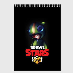 Скетчбук с принтом Brawl Stars , 100% бумага
 | 48 листов, плотность листов — 100 г/м2, плотность картонной обложки — 250 г/м2. Листы скреплены сверху удобной пружинной спиралью | bo | brawl | brock | bull | colt | dynamike | elprimo | jessie | leon | moba | nita | shelly | stars | бо | брок | булл | джесси | динамайк | кольт | леон | нита | шелли | эльпримо