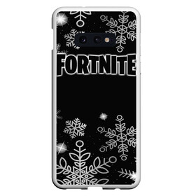 Чехол для Samsung S10E с принтом Fortnite Новогодний , Силикон | Область печати: задняя сторона чехла, без боковых панелей | Тематика изображения на принте: battle | christmas | claus | fortnite | merry | santa | save | season | the | world | битва | борьба | зомби | королевская | олени | рождество | снежинки | стратегия | фортнайт