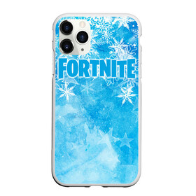 Чехол для iPhone 11 Pro Max матовый с принтом Fortnite Новогодний , Силикон |  | 