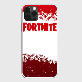 Чехол для iPhone 12 Pro Max с принтом Fortnite Новогодний , Силикон |  | Тематика изображения на принте: battle | christmas | claus | fortnite | merry | santa | save | season | the | world | битва | борьба | зомби | королевская | олени | рождество | снежинки | стратегия | фортнайт