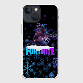 Чехол для iPhone 13 mini с принтом FORTNITE НОВОГОДНИЙ. ,  |  | 2020 | christmas | fortnite | snow | winter | winter is coming | зима близко | игра | новогодний | новый год | новый год 2020 | персонаж | снег | снежинки | фортнайт | фортнайт новогодний