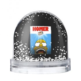 Снежный шар с принтом Homer , Пластик | Изображение внутри шара печатается на глянцевой фотобумаге с двух сторон | bart | beer | family | homer | jaws | lisa | maggie | marge | shark | simpson | simpsons | thesimpsons | акула | барт | гомер | лиза | мардж | мегги | семья | симпсоны | челюсти