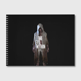 Альбом для рисования с принтом The evil within , 100% бумага
 | матовая бумага, плотность 200 мг. | theevilwithin | игра | рувик | хоррор