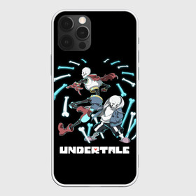 Чехол для iPhone 12 Pro с принтом UNDERTALE , силикон | область печати: задняя сторона чехла, без боковых панелей | Тематика изображения на принте: sans | undertale | андертале | андертейл | игра | подземная история | подземная сказка | санс | ундертале | фриск | чара