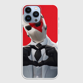 Чехол для iPhone 13 Pro Max с принтом Fortnite ,  |  | Тематика изображения на принте: fortnite | персонаж | сердце