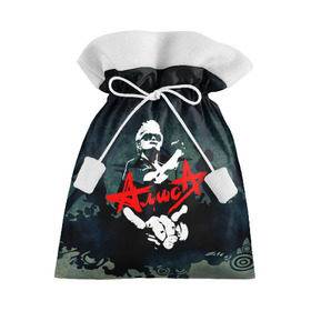 Подарочный 3D мешок с принтом Алиса , 100% полиэстер | Размер: 29*39 см | Тематика изображения на принте: rock | алиса | группа | кинчев | музыка | рок | фестиваль