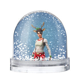 Снежный шар с принтом Fortnite , Пластик | Изображение внутри шара печатается на глянцевой фотобумаге с двух сторон | christmas | fortnite | new year | новогодний | новый год | рождество | фортнайт