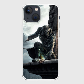 Чехол для iPhone 13 mini с принтом Dishonored ,  |  | attano | corvo | dishonored | emily | kaldwin | аттано | колдуин | корво | эмили