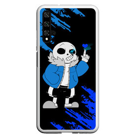 Чехол для Honor 20 с принтом UNDERTALE , Силикон | Область печати: задняя сторона чехла, без боковых панелей | chara | frisk | sans | undertale | андертале | андертейл | игра | подземная история | подземная сказка | санс | ундертале | фриск | чара