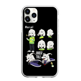 Чехол для iPhone 11 Pro матовый с принтом UNDERTALE , Силикон |  | chara | frisk | sans | undertale | андертале | андертейл | игра | подземная история | подземная сказка | санс | ундертале | фриск | чара