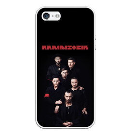 Чехол для iPhone 5/5S матовый с принтом Rammstein , Силикон | Область печати: задняя сторона чехла, без боковых панелей | kruspe | lindemann | metal | oliver | rammstein | richard | riedel | rock | till | кристиан | круспе | линдеманн | лоренц | метал | оливер | рамштайн | ридель | рихард | рок | тилль