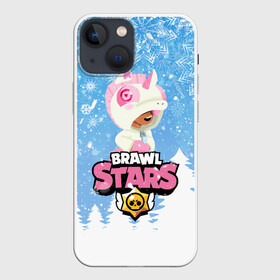 Чехол для iPhone 13 mini с принтом Brawl Stars Leon Unicorn ,  |  | 2020 | brawl | brawl stars | christmas | leon | new year | stars | бравл старс | брол старс | единорог | зима | игра | леон | новогодний | новый год | рождество | снег | снежинки