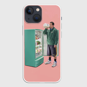 Чехол для iPhone 13 mini с принтом Адам Сэндлер ,  |  | Тематика изображения на принте: actor | adam sandler | comedian | адам сэндлер | актер | комедиант