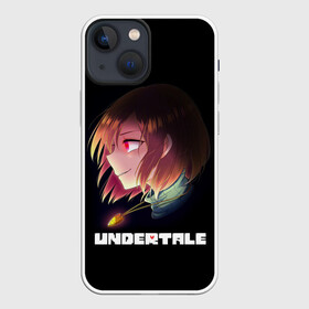 Чехол для iPhone 13 mini с принтом UNDERTALE ,  |  | chara | frisk | sans | undertale | андертале | андертейл | игра | подземная сказка | санс | ундертале | фриск | чара