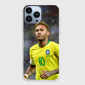 Чехол для iPhone 13 Pro Max с принтом Неймар ,  |  | Тематика изображения на принте: champions | football | neymar | psg | soccer | uefa | world cup | лига чемпионов | неймар | пари сен жермен | псж | форма | формы | футбол