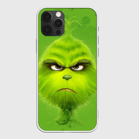 Чехол для iPhone 12 Pro Max с принтом The Grinch , Силикон |  | christmas | claus | grinch stole | how the | jingle | merry | santa | гринч | гуманоид | диккенс | ктоград | олени | рождество | снежинки | чарльз