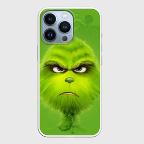 Чехол для iPhone 13 Pro с принтом The Grinch ,  |  | christmas | claus | grinch stole | how the | jingle | merry | santa | гринч | гуманоид | диккенс | ктоград | олени | рождество | снежинки | чарльз