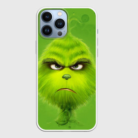 Чехол для iPhone 13 Pro Max с принтом The Grinch ,  |  | Тематика изображения на принте: christmas | claus | grinch stole | how the | jingle | merry | santa | гринч | гуманоид | диккенс | ктоград | олени | рождество | снежинки | чарльз