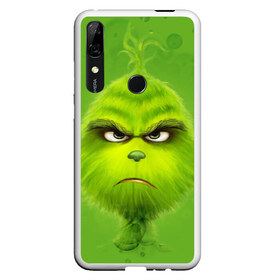 Чехол для Honor P Smart Z с принтом The Grinch , Силикон | Область печати: задняя сторона чехла, без боковых панелей | christmas | claus | grinch stole | how the | jingle | merry | santa | гринч | гуманоид | диккенс | ктоград | олени | рождество | снежинки | чарльз