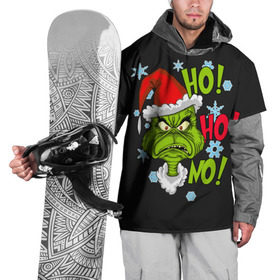 Накидка на куртку 3D с принтом Grinch Face No! No! No! , 100% полиэстер |  | Тематика изображения на принте: christmas | claus | grinch stole | how the | jingle | merry | santa | гринч | гуманоид | диккенс | ктоград | олени | рождество | снежинки | чарльз