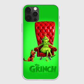 Чехол для iPhone 12 Pro Max с принтом The Grinch , Силикон |  | Тематика изображения на принте: christmas | claus | grinch stole | how the | jingle | merry | santa | гринч | гуманоид | диккенс | ктоград | олени | рождество | снежинки | чарльз