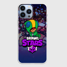 Чехол для iPhone 13 Pro Max с принтом BRAWL STARS НОВОГОДНИЙ ,  |  | Тематика изображения на принте: 2020 | android | brawl stars | crow | games | leon | mobile game | stars | бравл старс | ворон | игры | леон | мобильные игры