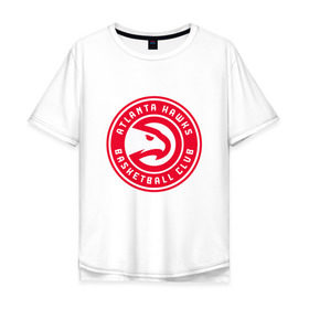 Мужская футболка хлопок Oversize с принтом Atlanta Hawks , 100% хлопок | свободный крой, круглый ворот, “спинка” длиннее передней части | and1 | atlanta | basketball | game | hawks | nba | player | slam dunk | sport | streetball | team | баскетбол | баскетболист | игра | игрок | мяч | нба | победа | слэм данк | спорт | тренер | чемпион