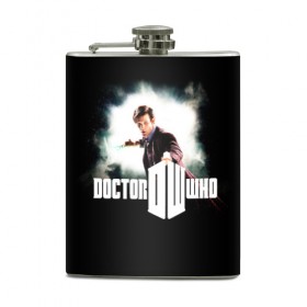 Фляга с принтом Doctor Who , металлический корпус | емкость 0,22 л, размер 125 х 94 мм. Виниловая наклейка запечатывается полностью | doctor | who | доктор | доктор кто | кто