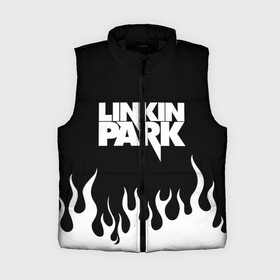 Женский жилет утепленный 3D с принтом Linkin Park ,  |  | bennington | chester | chester bennington | linkin | linkin park | music | park | rock | бенингтон | линкин | линкин парк | музыка | парк | рок | честер | честер беннингтон