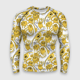 Мужской рашгард 3D с принтом Jake (pattern) ,  |  | adventure time | dsgngerzen | finn | jake | princess bubblegum | vdgerir | время приключений | парнишка | пёс | пес джейк | фин | финн и джейк