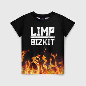 Детская футболка 3D с принтом Limp Bizkit  , 100% гипоаллергенный полиэфир | прямой крой, круглый вырез горловины, длина до линии бедер, чуть спущенное плечо, ткань немного тянется | bizkit | limp | limp bizkit | music | rock | бизкиты | лимп бизкит | лимпы | липкие письки | музыка | рок