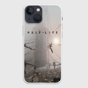 Чехол для iPhone 13 mini с принтом HALF LIFE ,  |  | Тематика изображения на принте: alyx vance | black mesa | citadel | fps | game | gordon freeman | half life | half life 2 | lambda | valve | гордон фриман | гордон фримент | фриман | хал | халф лайф | черная меза