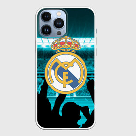 Чехол для iPhone 13 Pro Max с принтом Real Madrid ,  |  | Тематика изображения на принте: champions | football | madrid | real | real madrid | soccer | spain | uefa | world cup | ла лига | лига чемпионов | мадрид | реал | реал мадрид | форма | формы | футбол