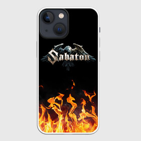 Чехол для iPhone 13 mini с принтом Sabaton ,  |  | music | rock | sabaton | музыка | рок | сабатон