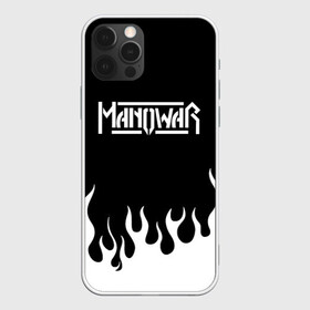 Чехол для iPhone 12 Pro с принтом Manowar , силикон | область печати: задняя сторона чехла, без боковых панелей | man of war | manowar | music | rock | мановар | музыка | рок