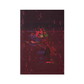 Обложка для паспорта матовая кожа с принтом Hazbin Hotel: Alastor , натуральная матовая кожа | размер 19,3 х 13,7 см; прозрачные пластиковые крепления | Тематика изображения на принте: alastor | hazbin hotel | аластор | отель хазбин